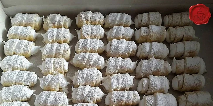 Sladké mlsání: 15 nebo 30 domácích kremrolí plněných bílkovým sněhem