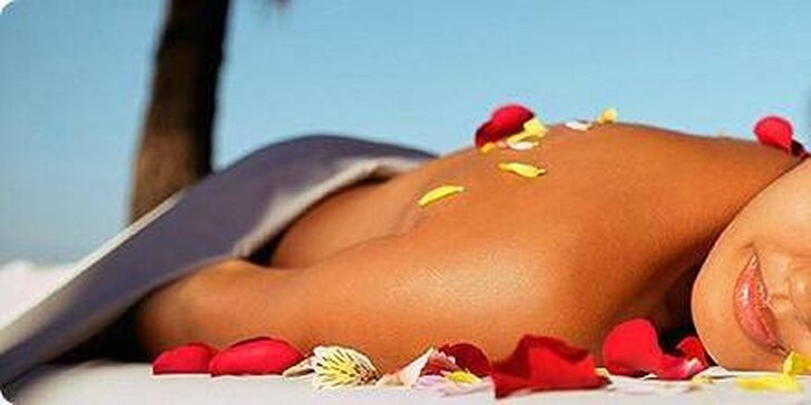 Luxusní celotělová havajská masáž Lomi Lomi v délce 60 minut