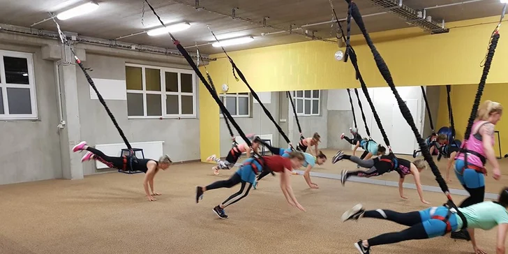 Zábavné a efektivní cvičení na laně: 1 nebo 5 lekcí jump bungee workout