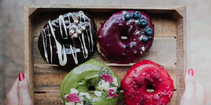 Káva & handmade donut dle denní nabídky