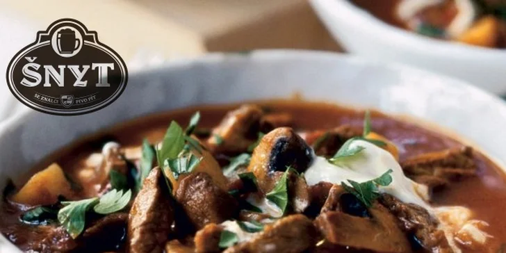 4 talíře teplých a studených tapas podle výběru a 2 piva šnyt
