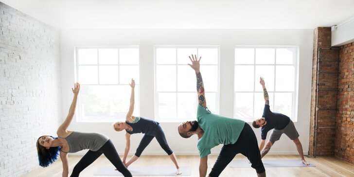 Skupinové cvičení: 1 nebo 5 vstupů, jóga, Latin-fit, pilates i zumba