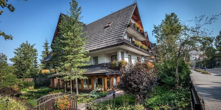 Pobyt pro 2 osoby v polských Tatrách na 3–4 dny s wellness a snídaněmi