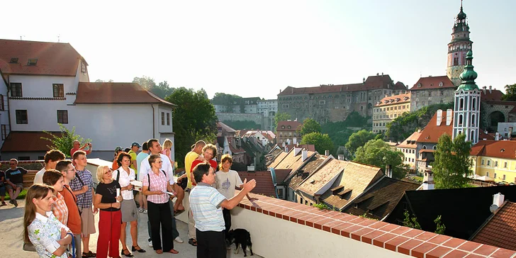 Krumlovské tajemno: večerní prohlídka města a zámeckých nádvoří
