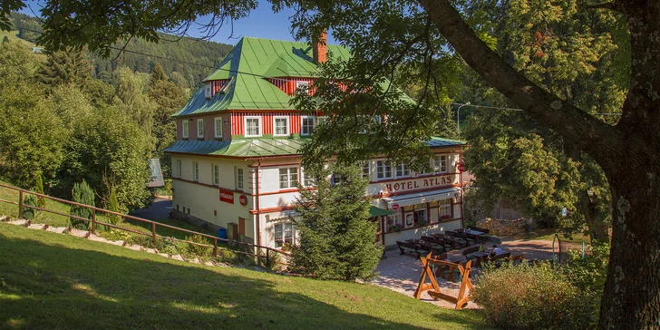Dovolená v srdci Krkonošského národního parku: až 7 nocí s polopenzí