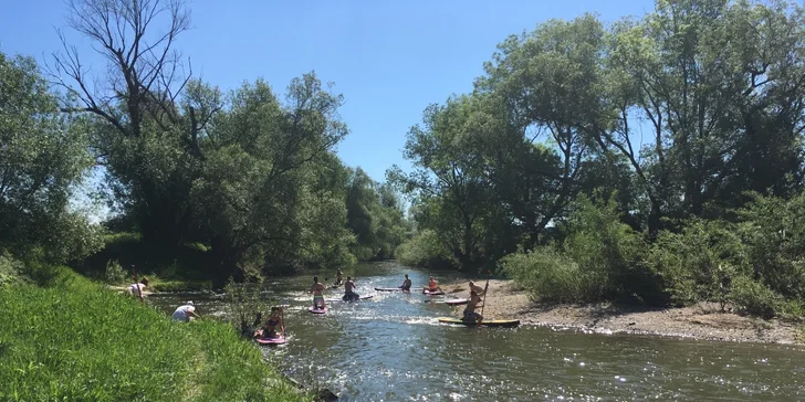 Vodní dobrodružství: sjíždění řeky Odry či Opavy na paddleboardu