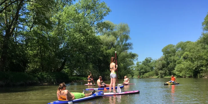 Vodní dobrodružství: sjíždění řeky Odry či Opavy na paddleboardu