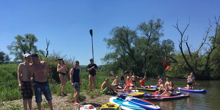Vodní dobrodružství: sjíždění řeky Odry či Opavy na paddleboardu