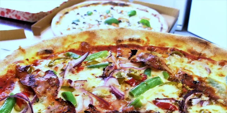 Pizza s sebou, výběr z 26 druhů: Salami, Vegetariana, Mascarpone a další