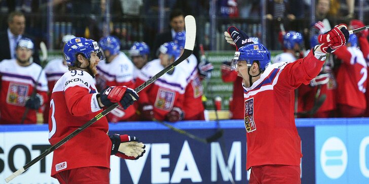 Podpořte české borce na MS v hokeji v Kodani: zájezd vč. vstupenky na zápas