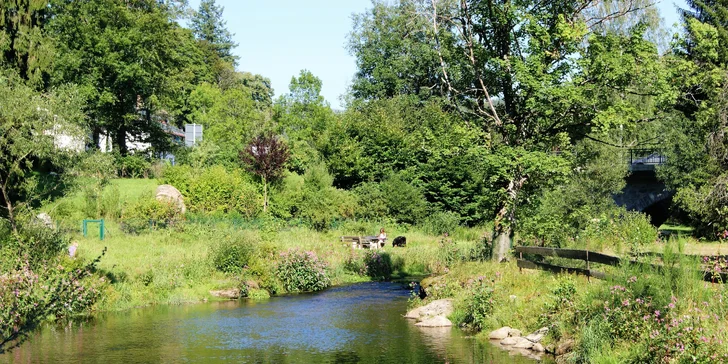Klidná dovolená na bavorské straně Šumavy s polopenzí, saunou i kuželkami