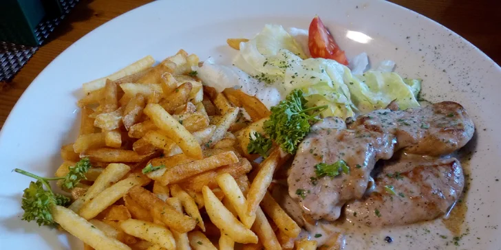 Porce plná možností: steak, příloha i omáčka podle výběru pro dvě osoby