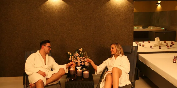Uvolněte se: masáže, privátní vířivka, sauna i romantický balíček pro 2 osoby