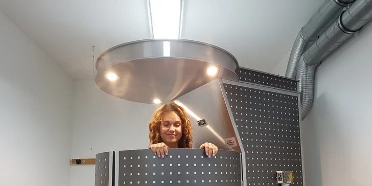 Vstup do kryosauny: 2–3 minuty v -150 °C, regenerace organismu