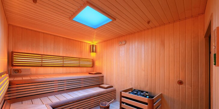 Časově neomezený vstup do wellness a saunového světa na Lipně pro 1 nebo 2 osoby