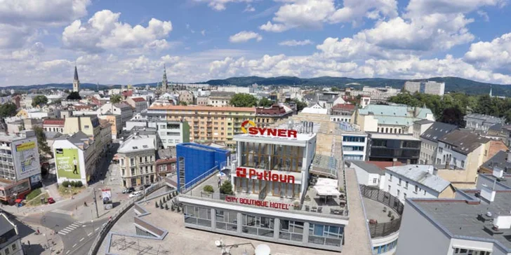 Pobyt v Pytloun City Boutique Hotelu**** v srdci Liberce s 3chodovou večeří