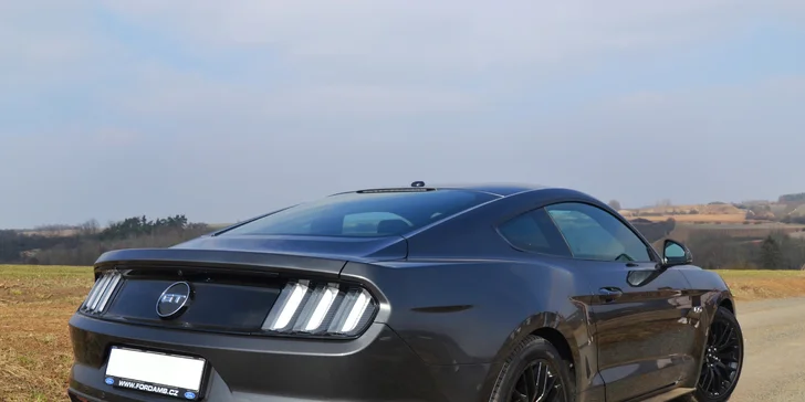 Řidičem nebo spolujezdcem ve Ford Mustang GT 5.0 rv. 2017 - až na 24 hodin
