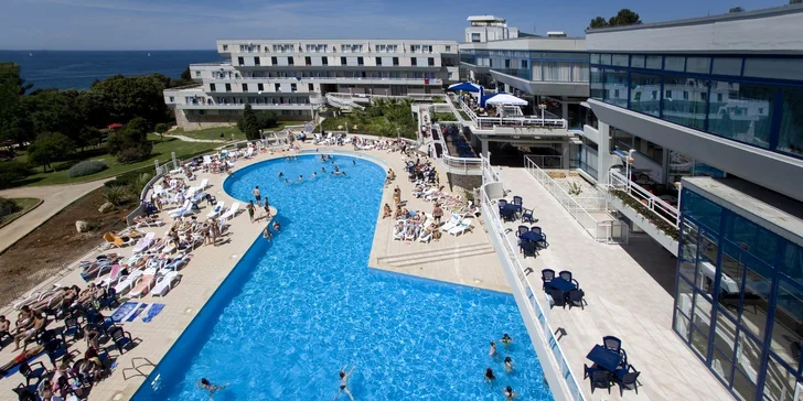 Zářijová dovolená v Chorvatsku s all inclusive nebo polopenzí, 50 m od pláže
