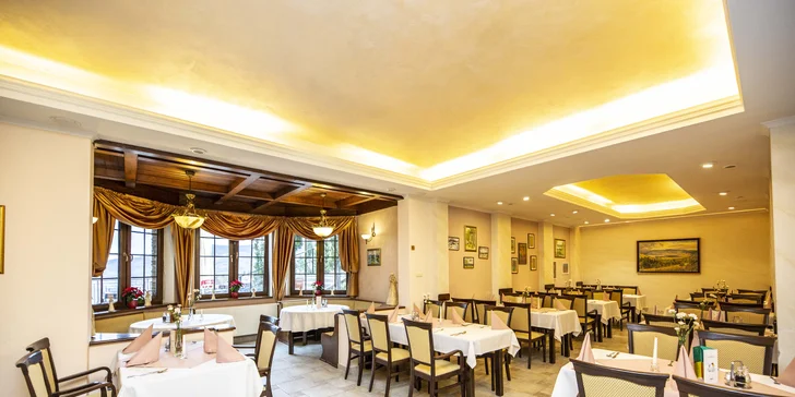 V restauraci si vychutnáte bufetovou polopenzi. 