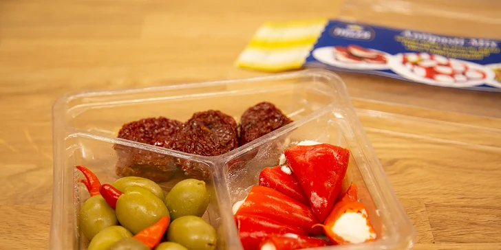 4 druhy antipasti: Odneste si domů mix tradičních slaných delikates