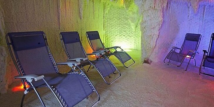 Zdravá relaxace v solné jeskyni s možností roční permanentky