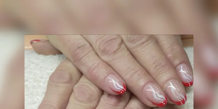 Manikúra vč. modeláže nehtů gelem - barva dle výběru