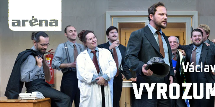 Vstupenka na představení Vyrozumění od Václava Havla