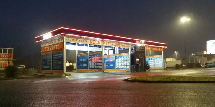 Ať se váš vůz leskne: Přednabitá karta do myčky v hodnotě 500 až 2 000 Kč