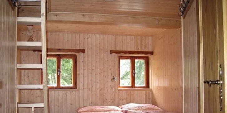 Rodinná dovolená v horské chatě v Krkonoších