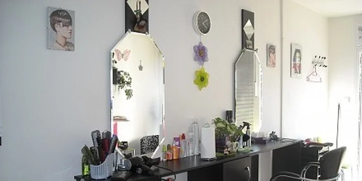 Dokonalý střih, mytí vlasů s maximální výživou vlasů a stylingem