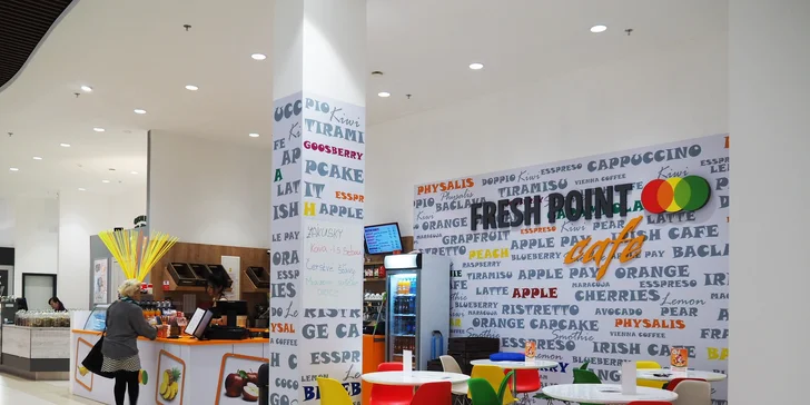 Velký 0,5l fresh nápoj dle výběru, aneb vitaminová bomba ve Fresh Pointu