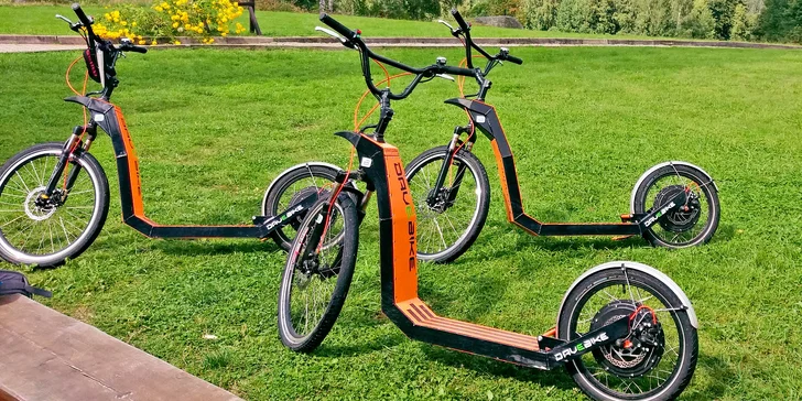 Výlet po rozhlednách Jizerek na elektrokoloběžkách ve 2 až 10 osobách