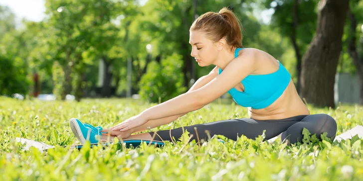 Fyzioterapeutické vyšetření a 45 minut cvičení na čerstvém vzduchu