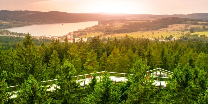 Aktivní odpočinek na Lipně: polopenze, hodinka v bazénu i možnost wellness