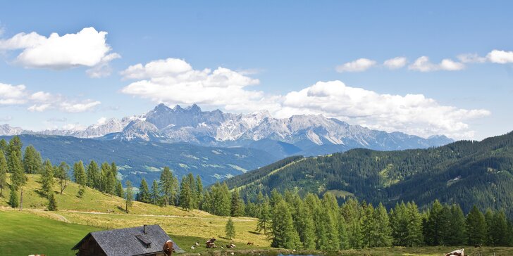 Jaro i léto v rakouských Alpách v apartmánech pro rodinu či partu přátel