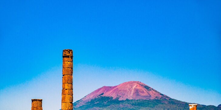Itálie autokarem: Řím, Neapol, Pompeje i procházka kolem kráteru sopky Vesuv