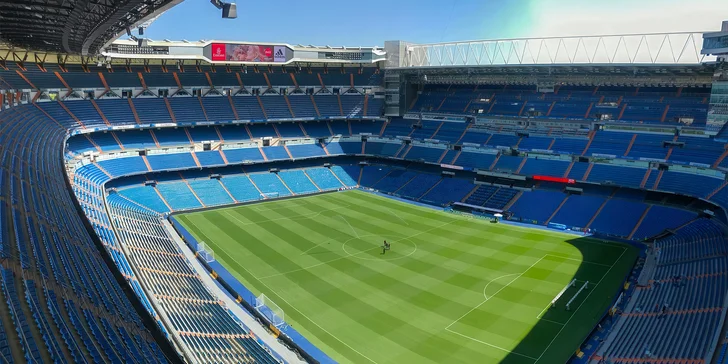 Na programu budete mít i návštěvu stadionu fotbalového klubu Real Madrid.