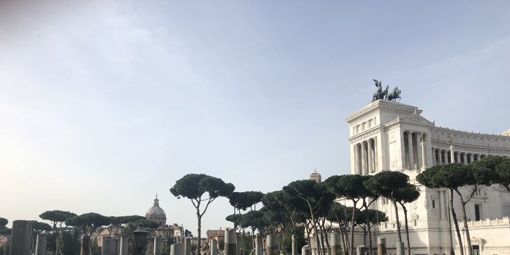 Za poznáním do Říma: letenka, hotel *** v centru města a služby průvodce