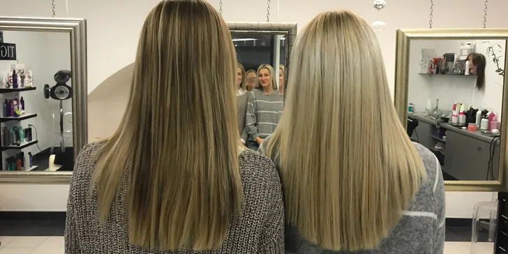 Péče o vlasy: ošetřující regenerační kúra, střih a trendy styling pro všechny délky vlasů