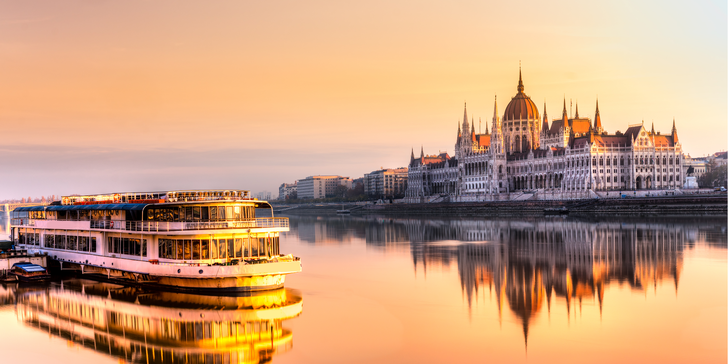 2 nebo 3 noci v Budapešti: romantický hotel blízko centra se snídaní