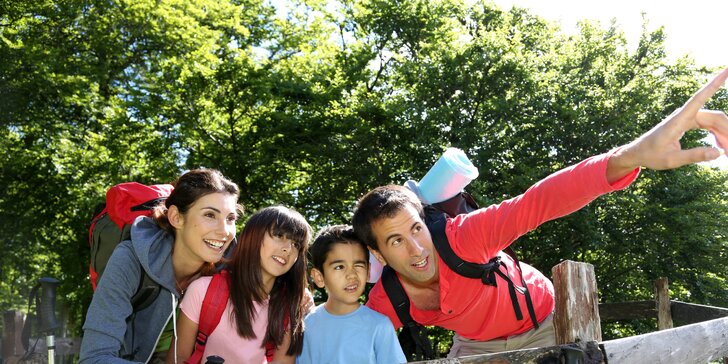 Aktivní dovolená v Jeseníkách až pro 4 dospělé a 2 děti do 11,9 let