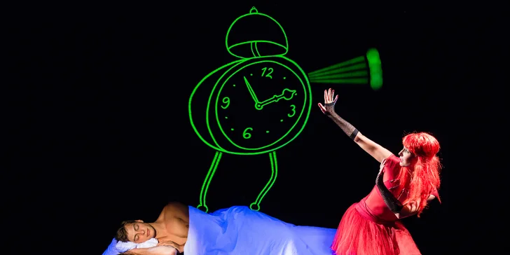 Vstupenka do černého divadla: představení LIFE IS LIFE nebo DEJA VU
