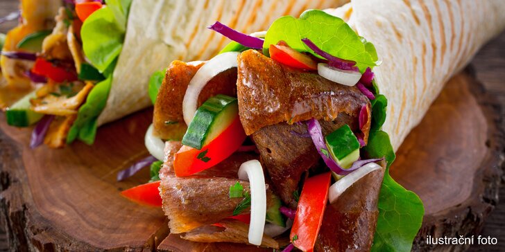 Rychlovka, která zasytí: kebab, twister nebo falafel a k tomu pití