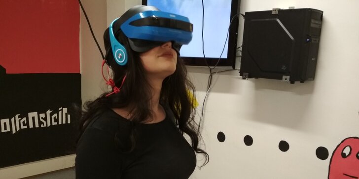 Hodina zábavy v nové herně virtuální reality až pro 5 hráčů