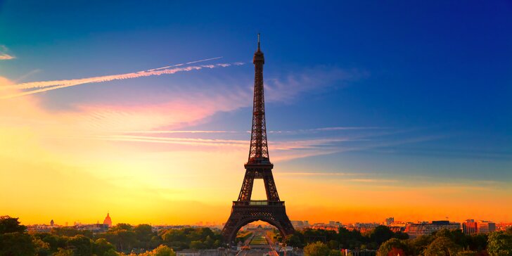 Podzimní romantika: Letecký zájezd do Paříže vč. 3 nocí v hotelu a průvodce
