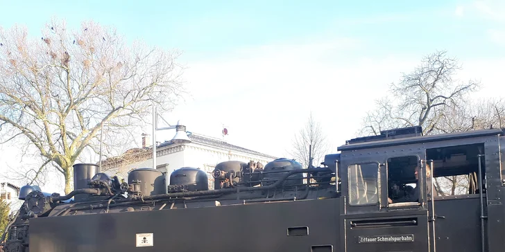 Žitavské hory a Saská Lužice: Parním vlakem ke skalnímu hradu a k jezeru
