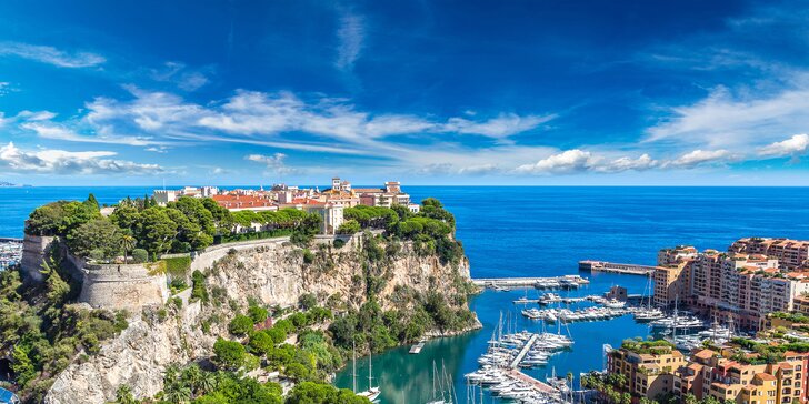 Poznávací zájezd za krásami Francouzské riviéry: Nice, St. Tropéz i Monako, autobusem či letecky