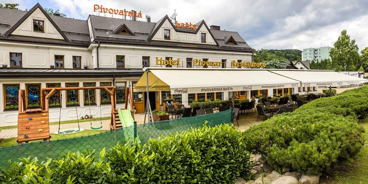 Hotel s pivovarem v Krkonoších: polopenze, exkurze i romantické večeře