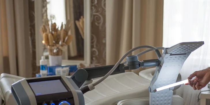 Přístroj generuje vysoké výkony radiofrekvence, takže dokáže rozsvítit i výbojku.