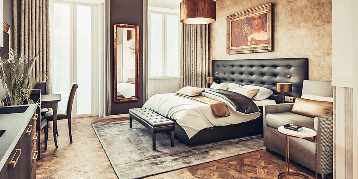 S láskou do Prahy: 4* hotel v centre, raňajky, romantická výzdoba alebo plavba loďou